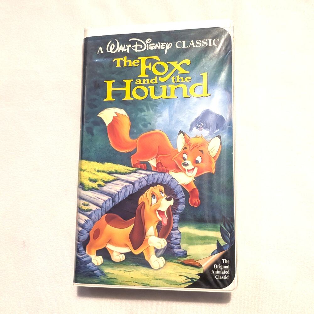 Disney's The Fox and the Hound Vintage VHS Movie Clamshell